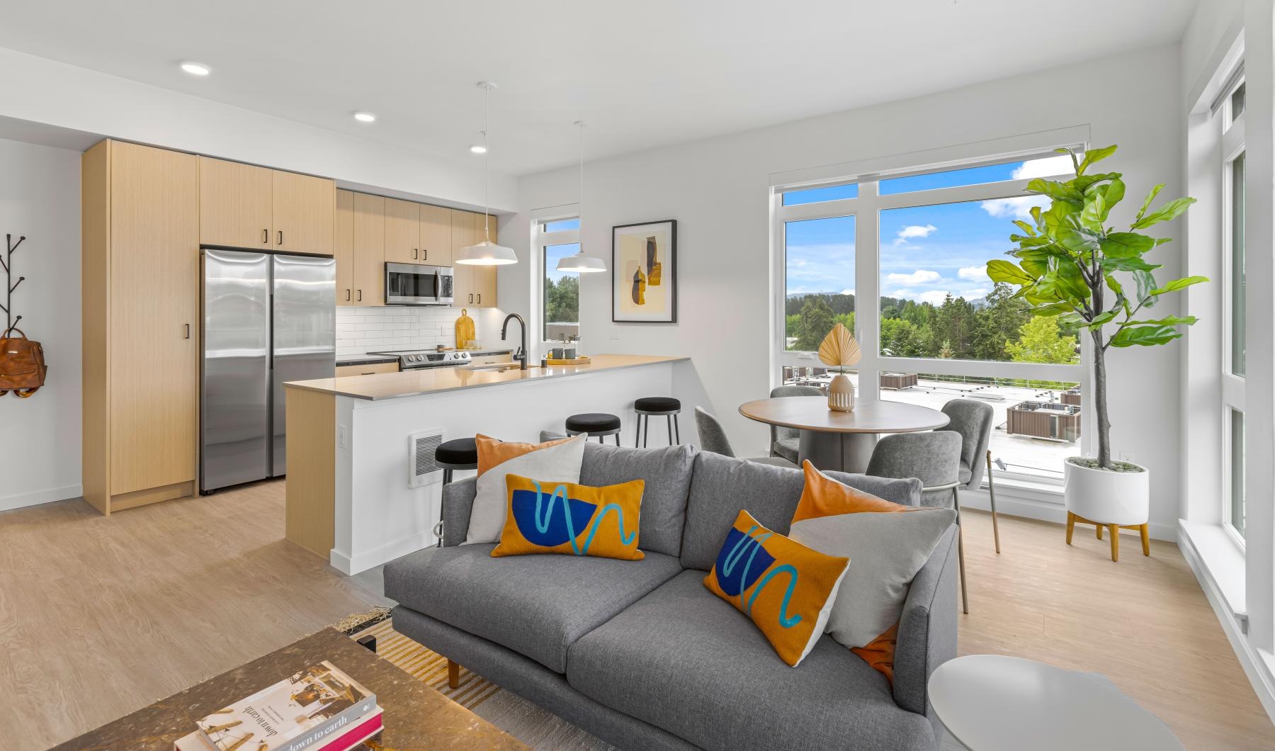 Bedroom options to fit every lifestyle a living room with a large window