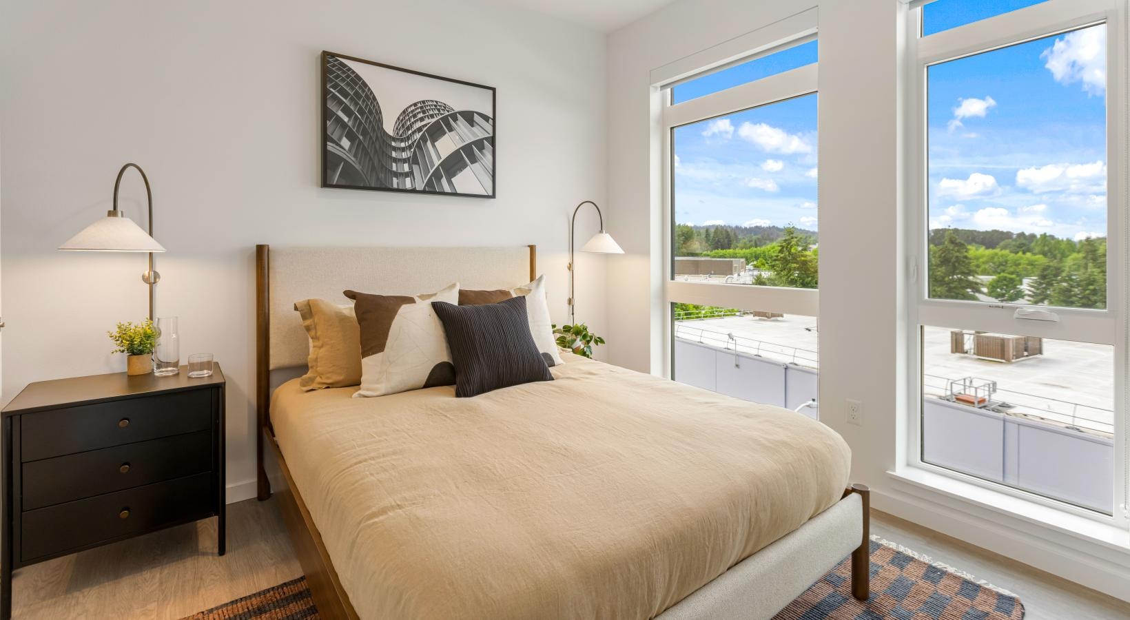 Bedroom options to fit every lifestyle a bedroom with a large window