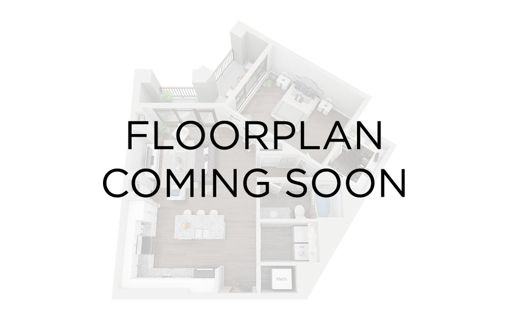 B17D - 3 bedroom floorplan layout with 2 bathrooms and 1217 square feet